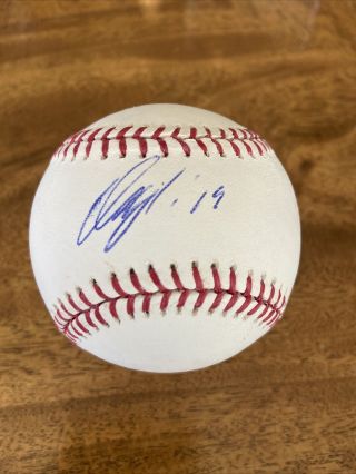 Koji Uehara Autographed Signed Oml Baseball Psa/dna