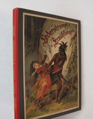 Native Americans Indian James Fennimore Cooper Leatherstocking Tales German Text