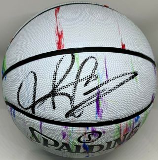 Dennis Rodman Signed Autographed Basketball Jsa & Rodman Exclusive Hologram W