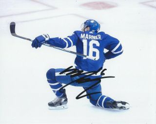 Mitch Marner Signed 8x10 Photo Toronto Maple Leafs Autographed C