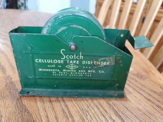 Vintage Metal Scotch Cellulosetape Dispenser
