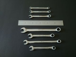 Vintage Snap - On Tools - 5 Piece Mini Combination Wrench Set - 5/32 " To 9/32 "