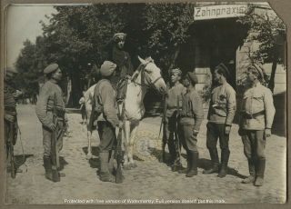 Vintage Soviet Russia Polish - Soviet War Photograph: Bolshevik Army C.  1920