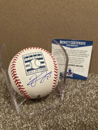 Frank Thomas Chicago White Sox Autographed Signed Rawlings Hof Ball Beckett