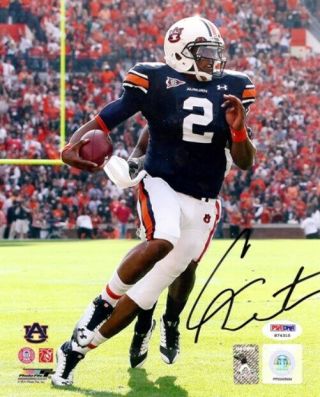 Cam Newton Autographed Signed 8x10 Photo Auburn Tigers Psa/dna Rookiegraph
