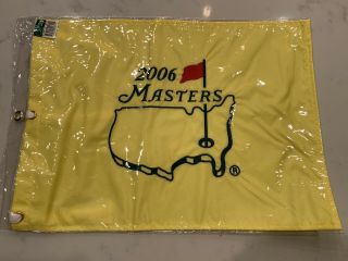 2006 Masters Pin Flag Phil Mickelson