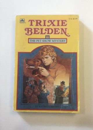 Trixie Belden 37 - The Pet Show Mystery (square Paperback)