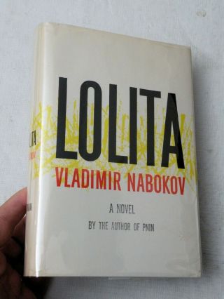 1983,  Lolita By Vladimir Nabokov,  Hbw/dj Renewal Bomc W/erica Jong Intro Booklet