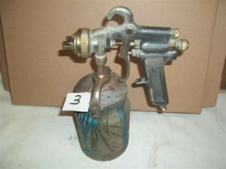 Vintage Hot Rod Auto Body Paint Spray Gun Binks Model 7 - 3