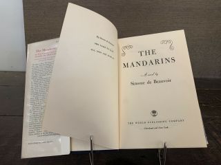 The Mandarins by Simone de Beauvoir - FIRST EDITION - 1956 2