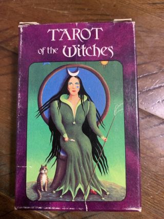 Vtg Tarot Of The Witches Stuart R Kaplan Agmuller First Edition 1974 Magic Deck