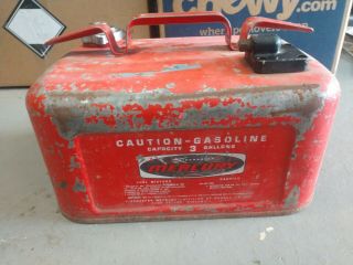 Vintage Mercury Marine Outboard Gas Tank 3 Gallon
