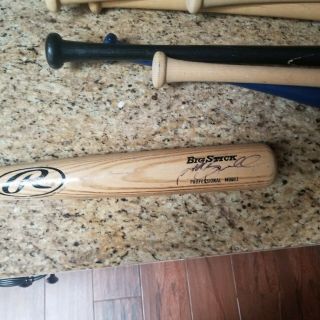 Jeff Bagwell Signed Autographed Game Model Baseball Bat Astros Hof