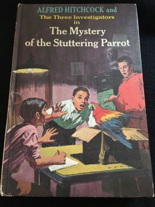 Alfred Hitchcock Three Investigators 2 Mystery Of The Stuttering Parrot 1964
