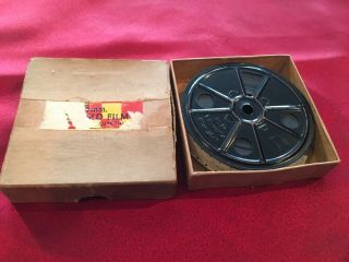 Vintage 16mm Home Movies “air Races Cleveland 1932” W/ Metal Case