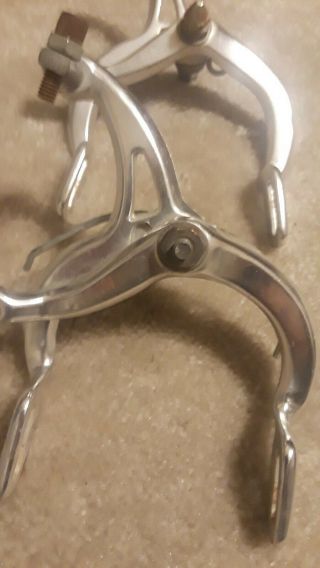 Mongoose expert Vintage Lee chi 901 a Brake Calipers Bmx Front And Rear chrome 2