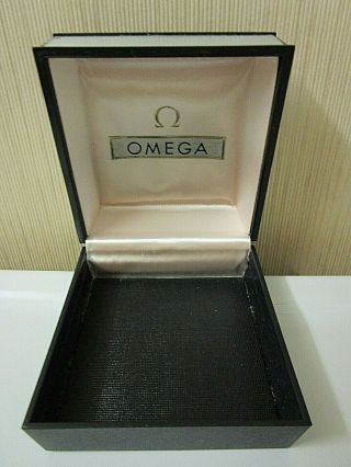 Vintage Omega Watch Box.  4 1/8 