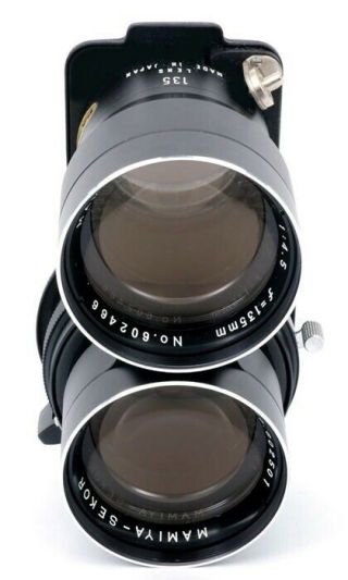 Mamiya Sekor 135mm F4.  5 - Tlr Lens C330 C220 Made In Japan - Vintage