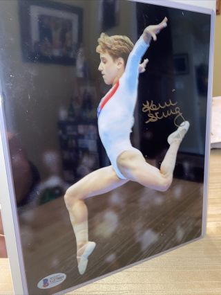 Kerri Strug Signed Auto 8x10 Photo 1992 1996 Us Olympic Gymnast Team Usa,  Bas