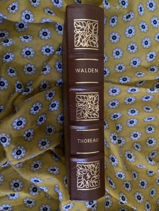 Walden Life In The Woods Henry David Thoreau Easton Press 1981 Collectors Ed