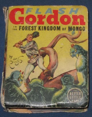Flash Gordon In The Forest Kingdom Of Mongo Big Little Book 1492 Alex Raymond