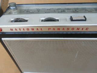 Vintage Portable PANASONIC RF 1006 FM AM SW 3 Band Transistor Radio 3
