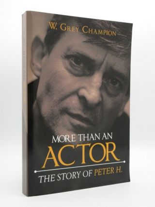 Champion More Than An Actor Signed 2018 1st Edition Jeremy Brett/sherlock Holmes
