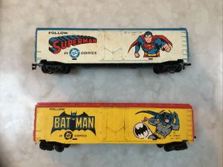 Vintage Superman And Batman Dc Comics 50 