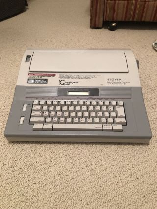Vintage Smith Corona 450 Dld Word Processing Typewriter Intelligently Quiet