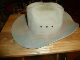 Vintage Resistol 4x Cowboy Hat Autographed Dallas Cowboys Emmitt Smith,  Haley,