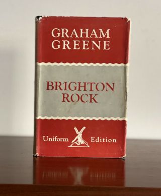Brighton Rock,  Graham Greene.  1947 1st Uniform Edition In Dust Jacket