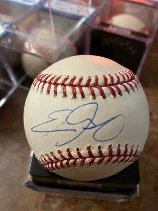 Eric Gagne Autograph Signed Baseball Omlb Dodgers Brewers Nl Cy Young 2003