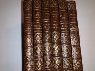Complete 6 Volume Set,  The Mothers Encyclopedia 1952 Edition