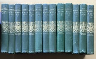 The Waverley Novels Sir Walter Scott 13 Vols Of 25 Vol Set (a & C Black 1880’s)