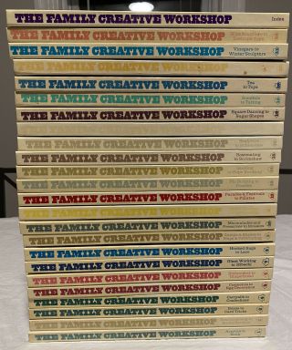 The Family Creative Workshop Complete Set All 23 Volumes And Index