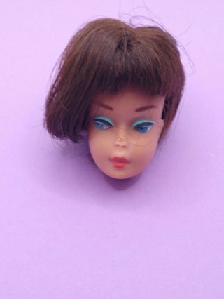 Vintage Barbie American Girl Brunette Head