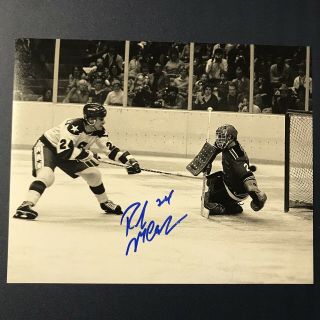 Rob Mcclanahan Signed 8x10 Photo Usa Olympic Hockey Autograph Miracle On Ice