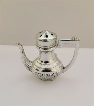 Vintage Collectable Nantucket Miniature Metal Teapot Salt or Pepper Shaker 2