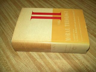 Moral Theology: A Complete Course VOL.  II by McHugh & Callan 1958 Revised HC DJ 2