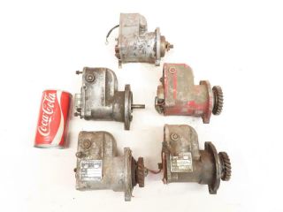 5 Antique Vintage Fairbanks Morse Fm Wisconsin Engine Magneto Parts