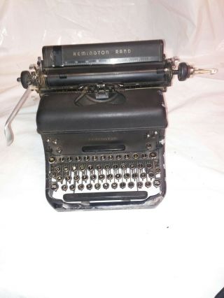 Antique Vintage Remington Rand Typewriter Only Read Notes