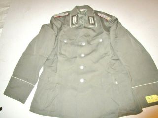 Vintage East German Military Army Officer Coat Uniform Jacket Nva G56