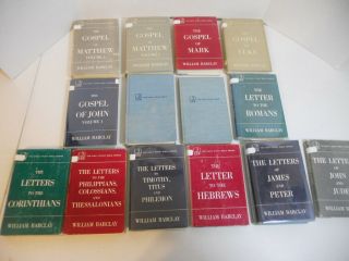 Set Of 14 - The Daily Study Bible Series By William Barclay Vintage