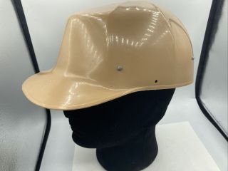 Vintage E.  D.  Bullard USA Beige MK 2 Hard Boiled Bump Cap Hat W/ Liner 3