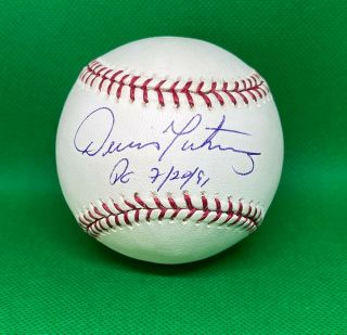Dennis Martinez Autograph Signed Baseball Tristar Authentic Orioles