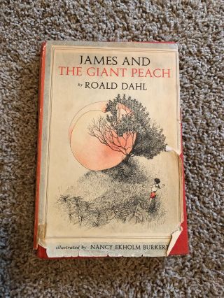 James And The Giant Peach By Roald Dahl,  1961,  1st Edition,  2nd State,