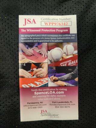 Desean Jackson Signed Eagle Jersey Autographed JSA (XL) 3