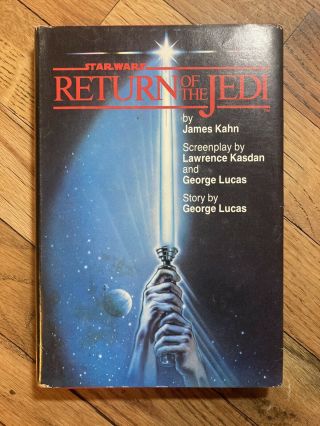 First Edition Star Wars Return Of The Jedi James Kahn Hardcover 1983 Code N31