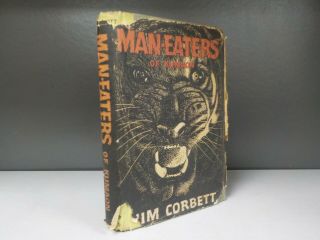Man Eaters Of Kumaon Jim Corbett 1946 1st Edition Id876