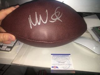 Mike Vrabel Tennessee Titans Head Coach Signed Football Psa Dna